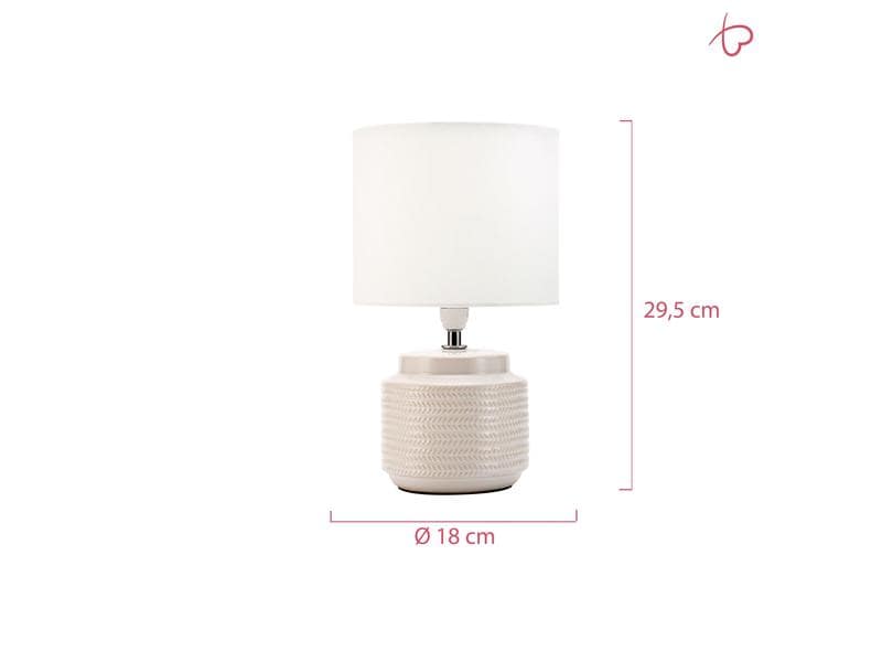 Pauleen Tischleuchte Bright Soul, E14, Beige