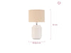 Pauleen Tischleuchte Charming Bloom, E14 Beige