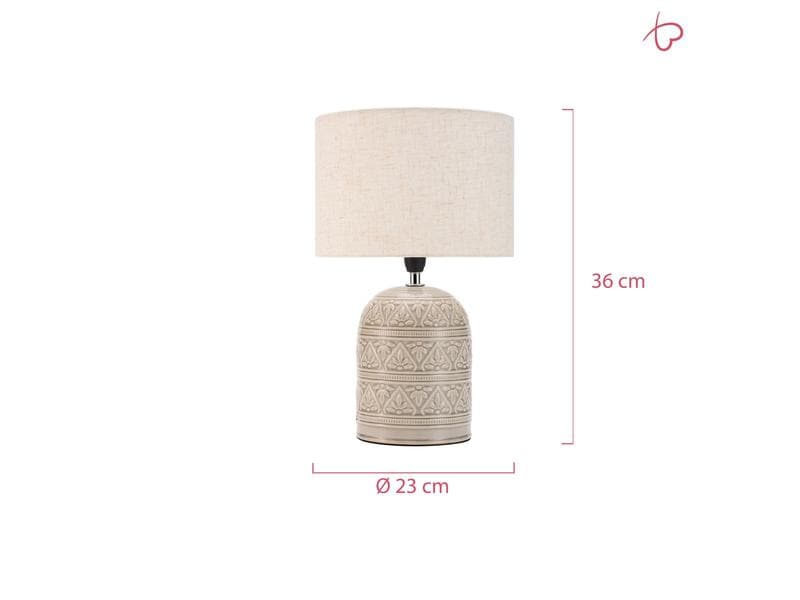 Pauleen Tischleuchte Tender Pearl, E14, Beige