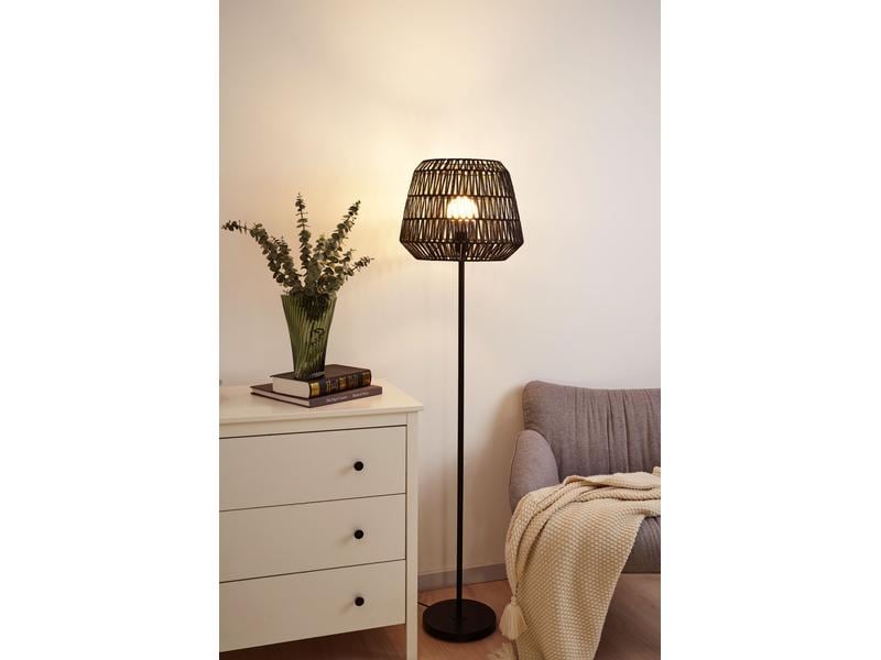 Pauleen Stehleuchte Timber Pearl, E27, 20 W, Schwarz