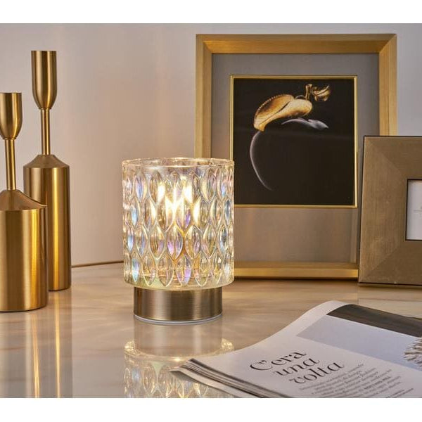 Pauleen Tischleuchte Clear Glamour, E14, Mehrfarbig