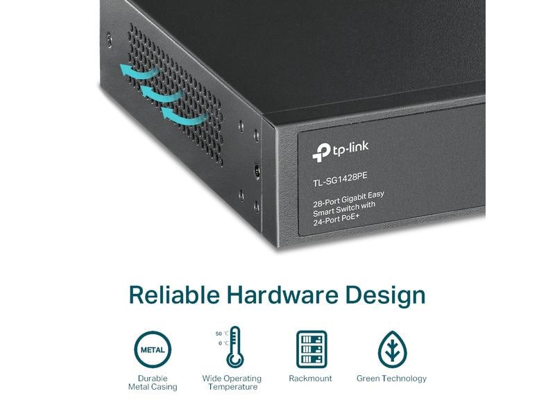 TP-Link PoE+ Switch TL-SG1428PE 28 Port