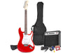 MAX E-Gitarre GigKit Rot