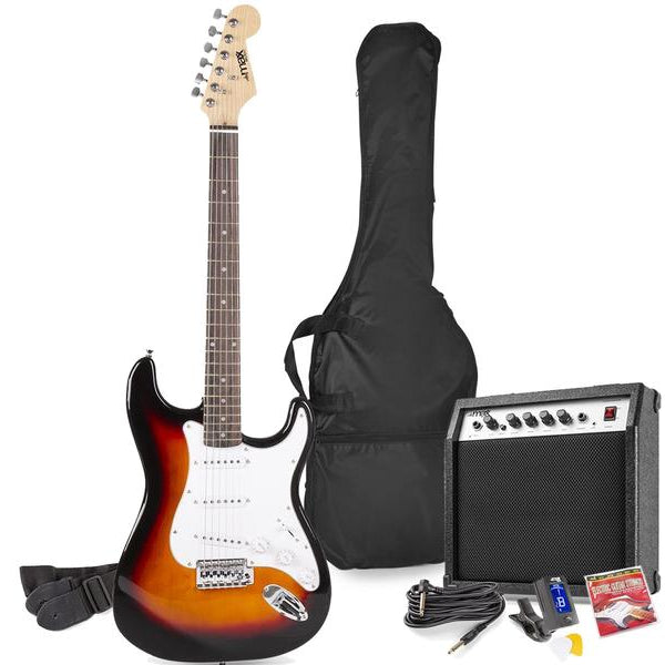 MAX E-Gitarre GigKit Sunburst