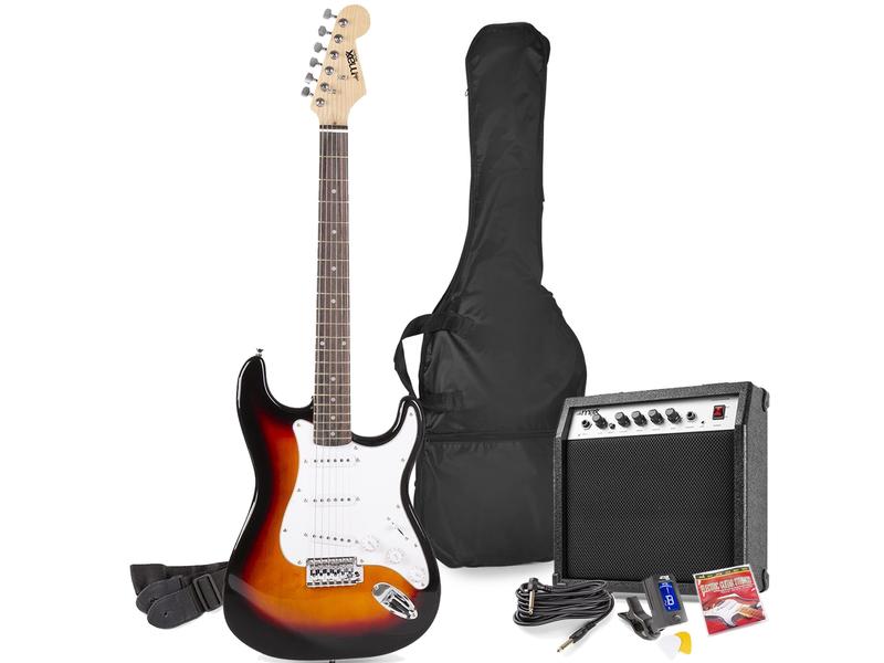 MAX E-Gitarre GigKit Sunburst