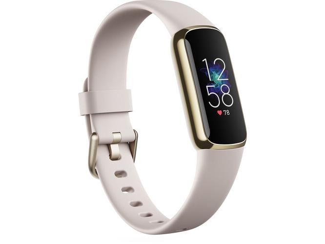 Fitbit Activity Tracker Luxe Weiss/Gold