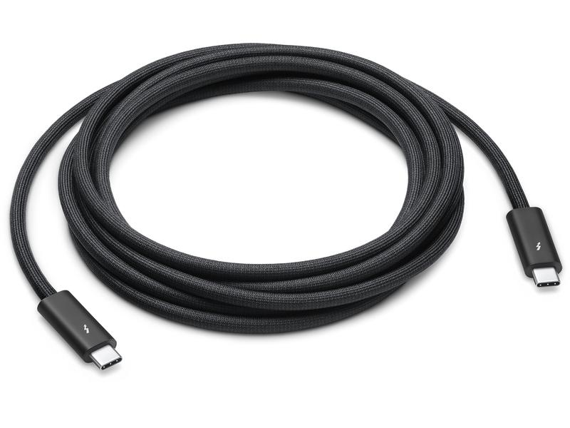 Apple Thunderbolt Kabel 3 m, Schwarz