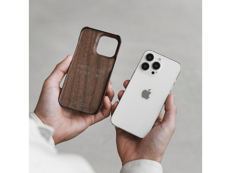 Woodcessories Back Cover Slim Case iPhone 14 Plus Walnuss