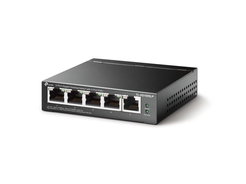 TP-Link PoE+ Switch TL-SG1005LP 5 Port