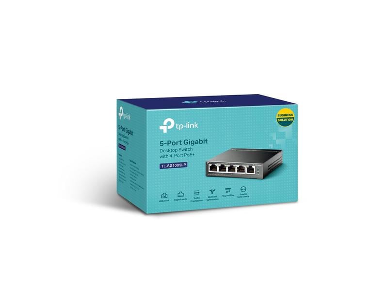 TP-Link PoE+ Switch TL-SG1005LP 5 Port