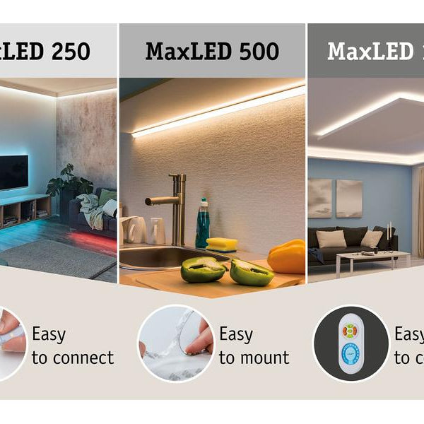 Paulmann LED-Stripe MaxLED 500 Tunable White, 2.5 m Erweiterung