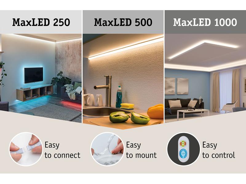 Paulmann LED-Stripe MaxLED 500 Tunable White, 2.5 m Erweiterung