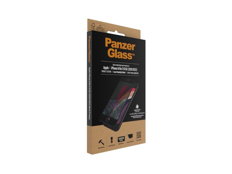 Panzerglass Displayschutz Case Friendly Privacy iPhone 6/6S/7/8/SE
