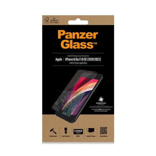 Panzerglass Displayschutz Standard Fit iPhone 6/6S/7/8/SE 2020/2022