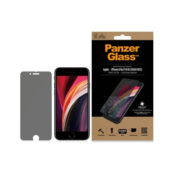 Panzerglass Displayschutz Privacy iPhone 6/6S/7/8/SE 2020/2022