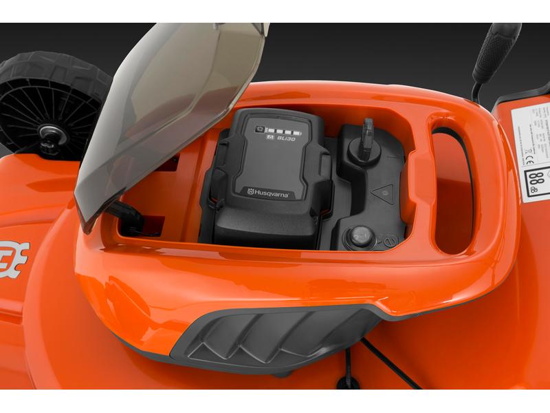 Husqvarna Akku-Rasenmäher LC 142iS Kit, 2 x 4.0 Ah