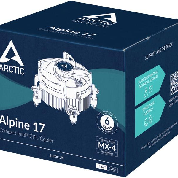 Arctic Cooling CPU-Kühler Alpine 17