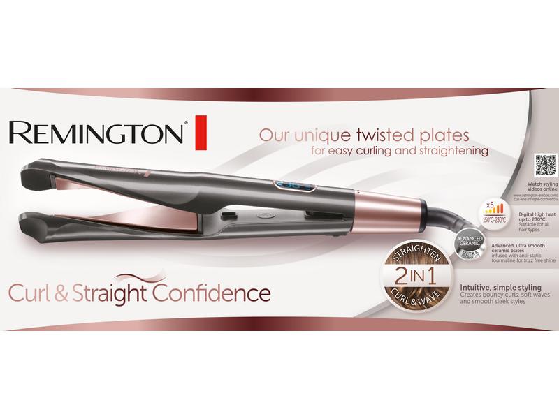 Remington Haarglätter S6606 Curl&amp;Straight Confidence