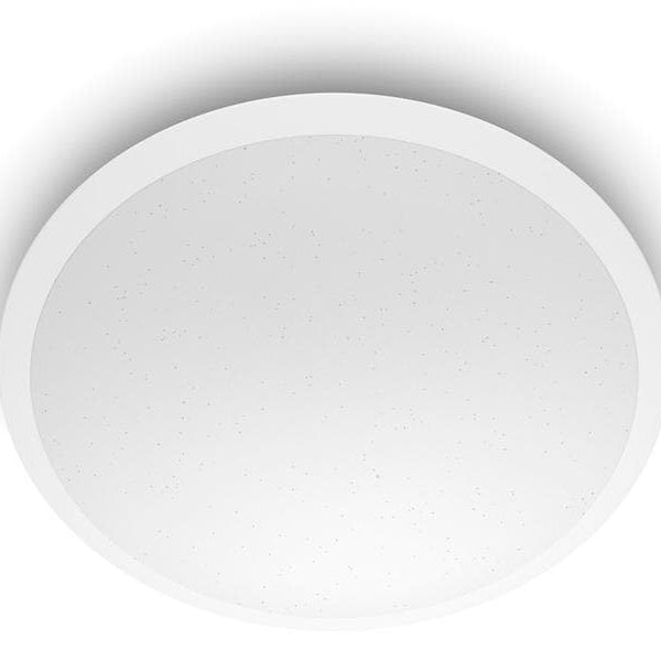 Philips Deckenleuchte Cavanal, 18 W, 1500 lm, 2700 K, Weiss