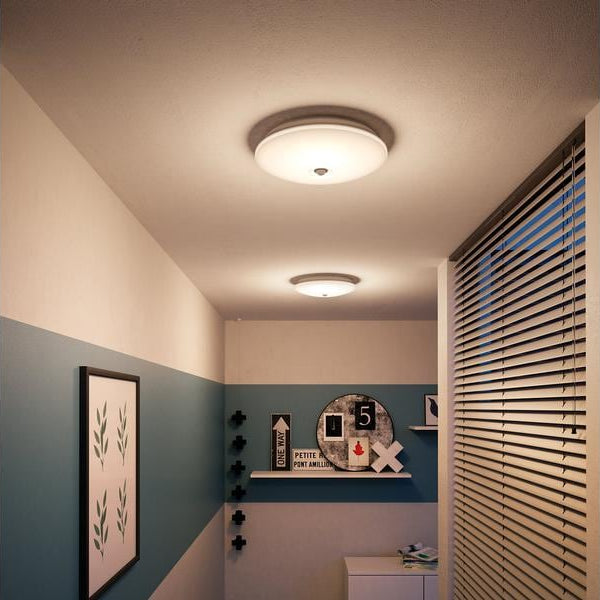 Philips Deckenleuchte Mauve, 16 W, 1700 lm, 2700 K, BWM, Weiss