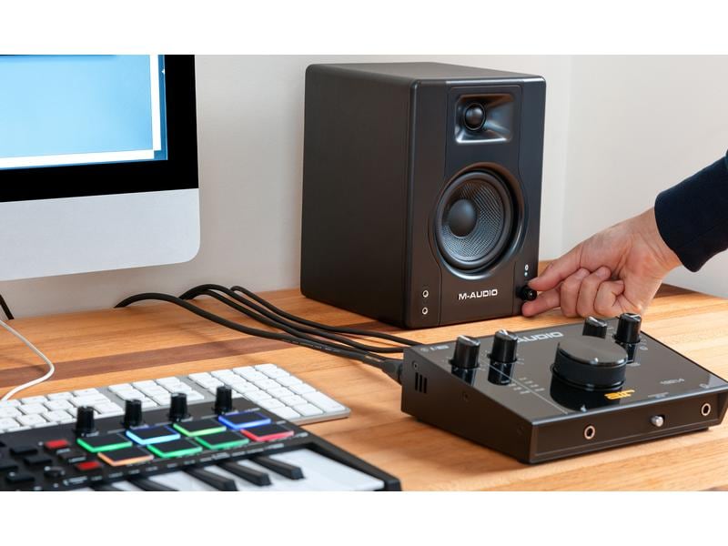 M-Audio Studiomonitore BX3BT Schwarz