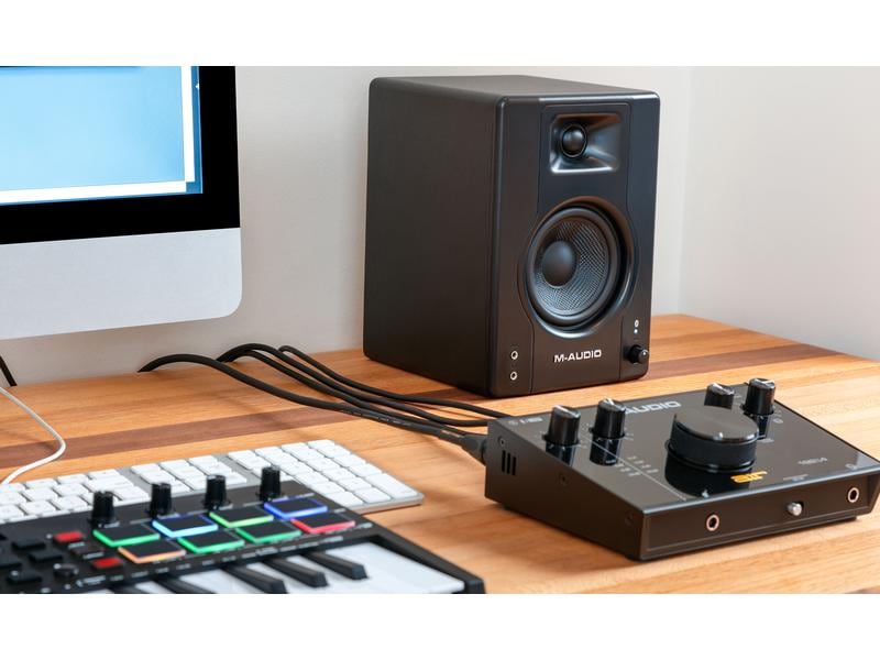 M-Audio Studiomonitore BX3BT Schwarz