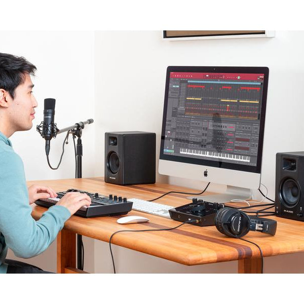 M-Audio Studiomonitore BX3BT Schwarz