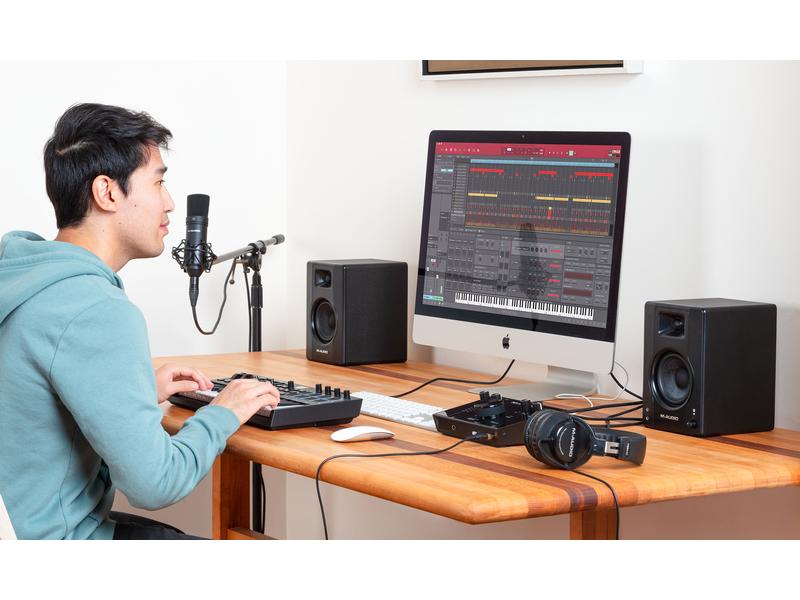 M-Audio Studiomonitore BX3BT Schwarz