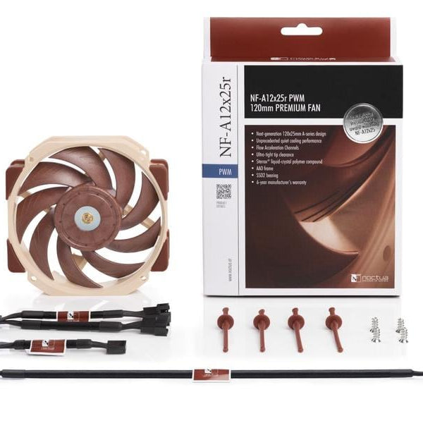 Noctua PC-Lüfter NF-A12x25r PWM