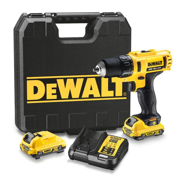 DeWalt Akku-Bohrschrauber 10.8 V DCD710D2 2 x 2 Ah Akku