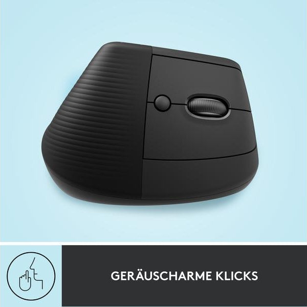 Logitech Ergonomische Maus Lift Graphite