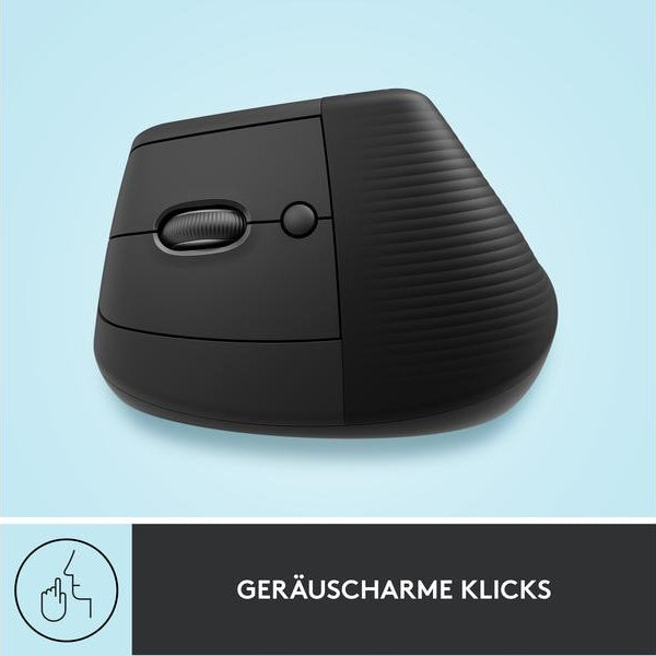 Logitech Ergonomische Maus Lift Left Graphite