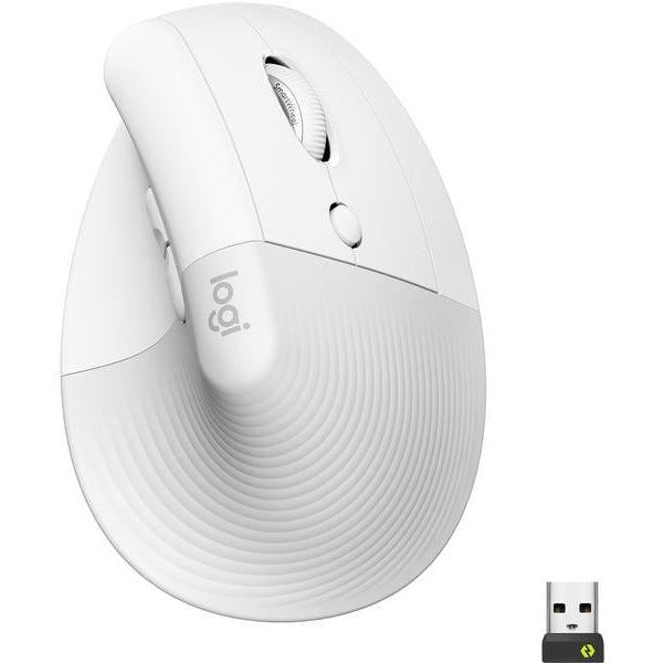 Logitech Ergonomische Maus Lift Off-white