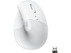 Logitech Ergonomische Maus Lift Off-white