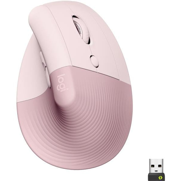 Logitech Ergonomische Maus Lift Rose