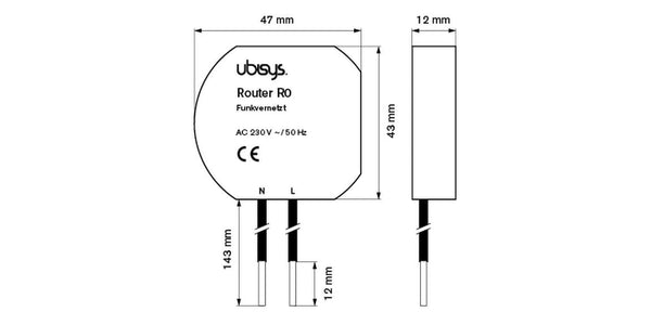 ubisys Router R0 ZigBee 3.0