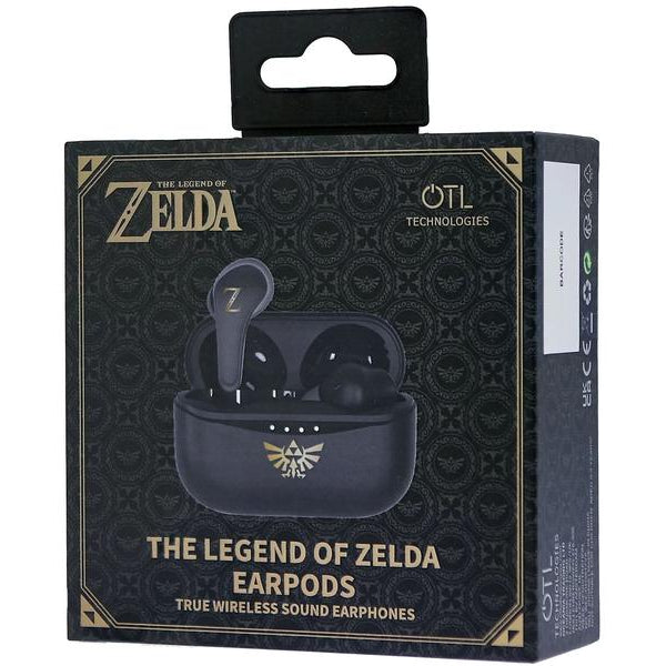 OTL True Wireless In-Ear-Kopfhörer Legend of Zelda Gold; Schwarz