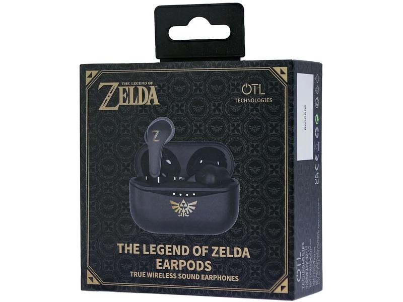 OTL True Wireless In-Ear-Kopfhörer Legend of Zelda Gold; Schwarz