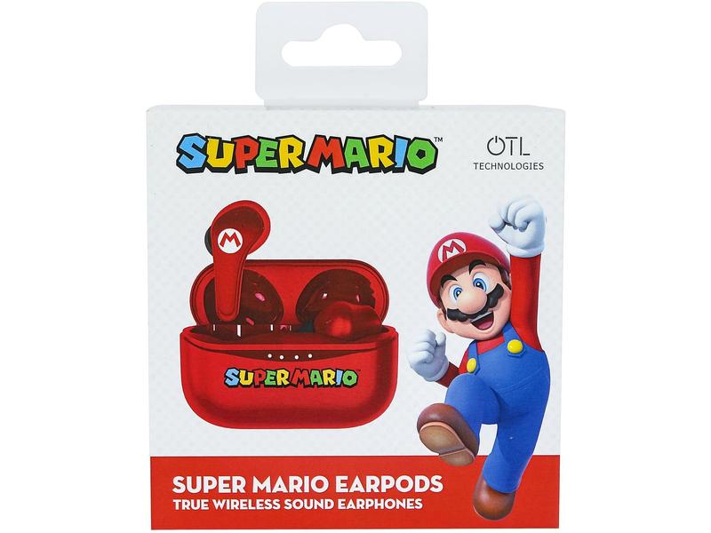 OTL True Wireless In-Ear-Kopfhörer Nintendo Super Mario Rot