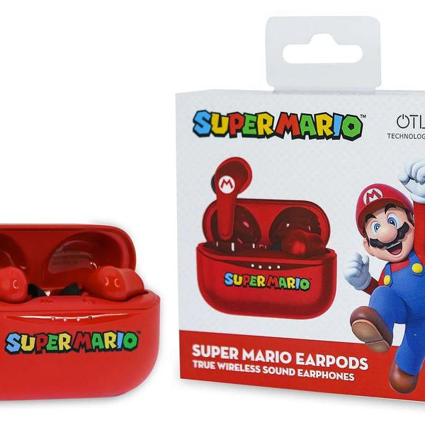 OTL True Wireless In-Ear-Kopfhörer Nintendo Super Mario Rot