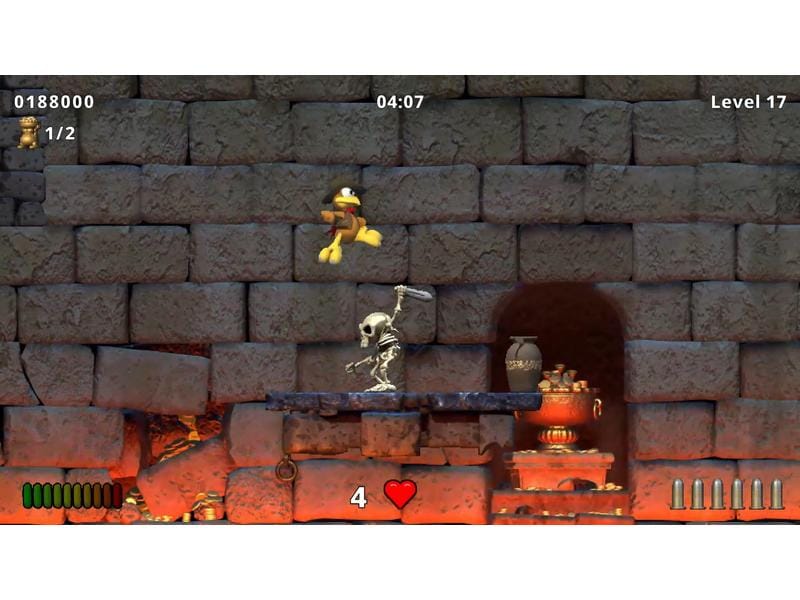 GAME Moorhuhn Jump 'n' Run Schatzjäger