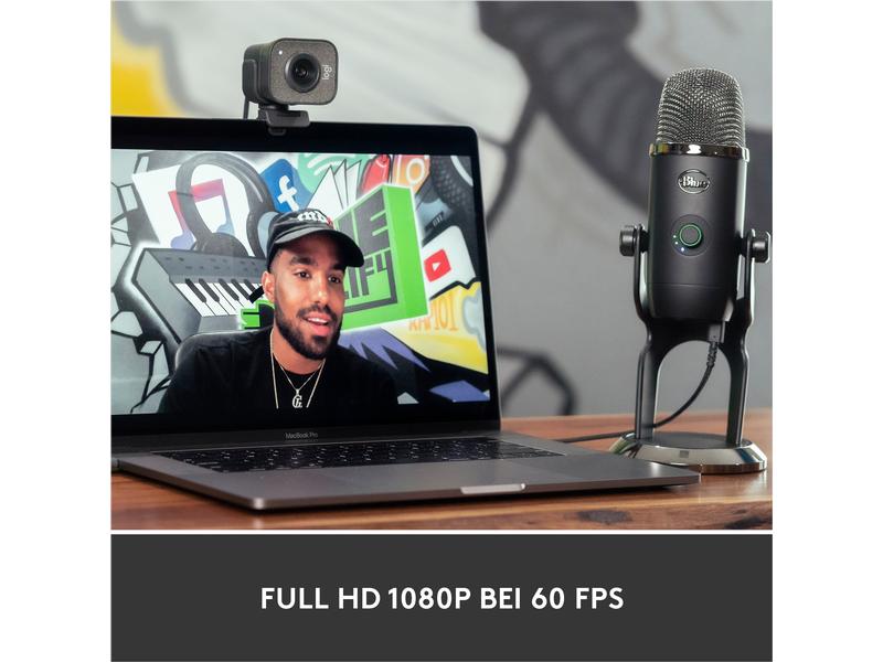 Logitech Webcam StreamCam Grafit