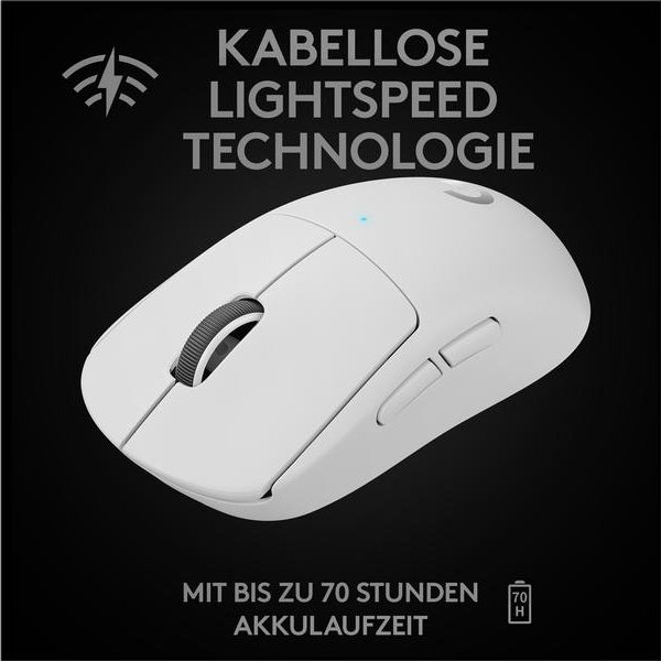 Logitech Gaming-Maus Pro X Superlight Weiss