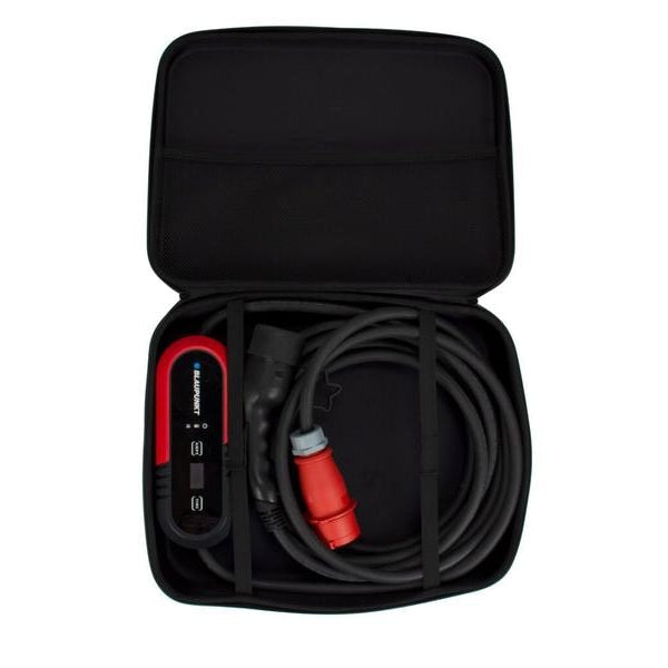 Blaupunkt Mobile Ladestation 11 KW, 16 A, CEE16, Typ 2 Rot