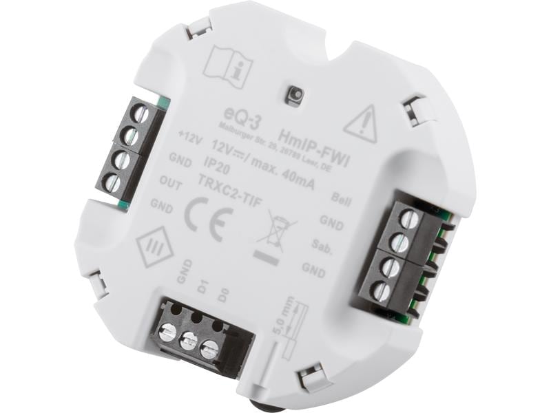 Homematic IP Smart Home Wiegand Schnittstelle