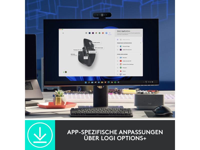 Logitech Maus MX Master 3S Graphite for Business