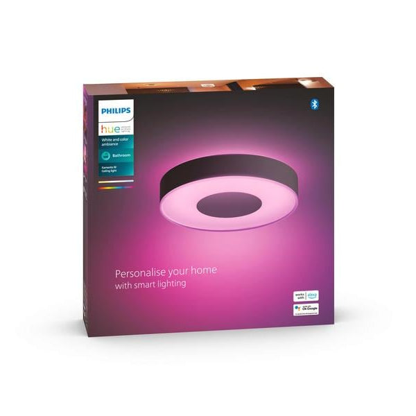 Philips Hue White & Color Ambiance, Xamento M, Schwarz, BT