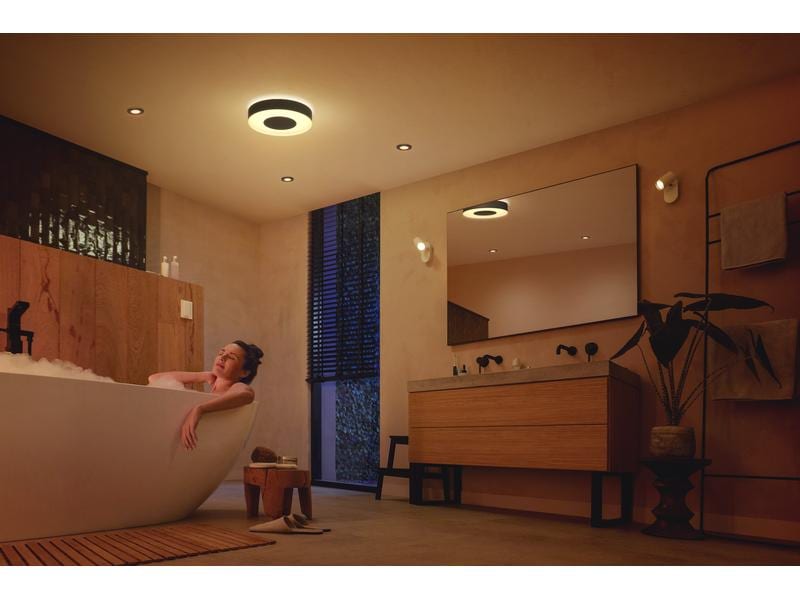 Philips Hue White & Color Ambiance, Xamento M, Schwarz, BT