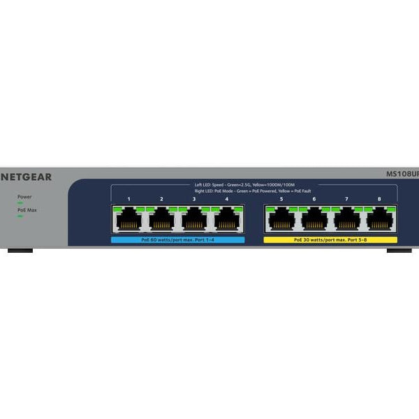 Netgear PoE++ Switch MS108UP 8 Port