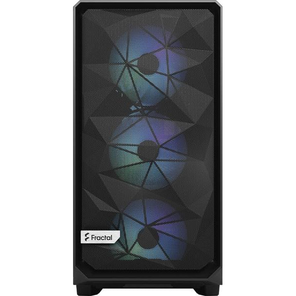 Fractal Design PC-Gehäuse Meshify 2 RGB TG Light Tint Schwarz